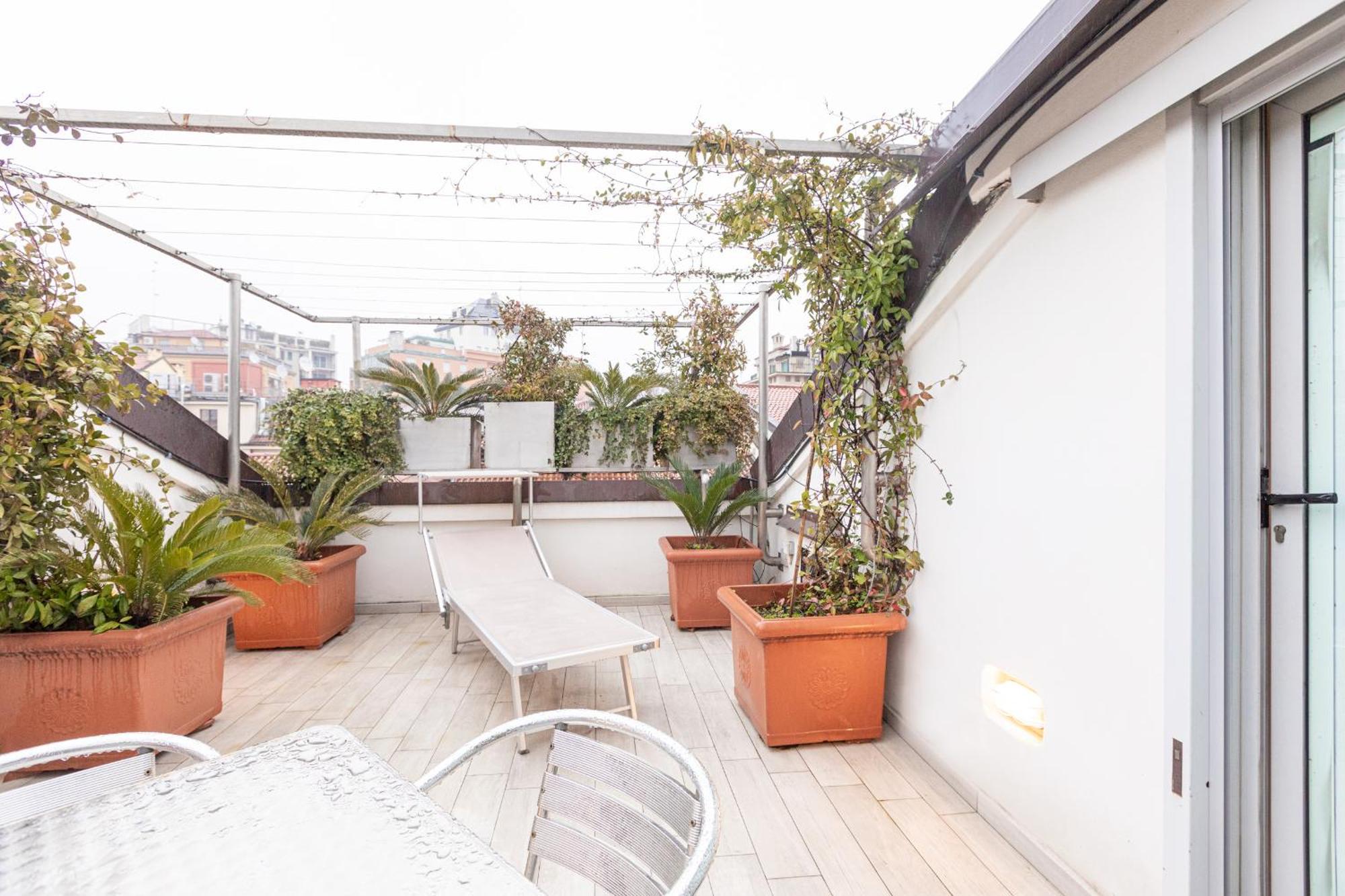 Monte Napoleone Split-Level Terrace Apartment - Top Collection Milan Exterior photo